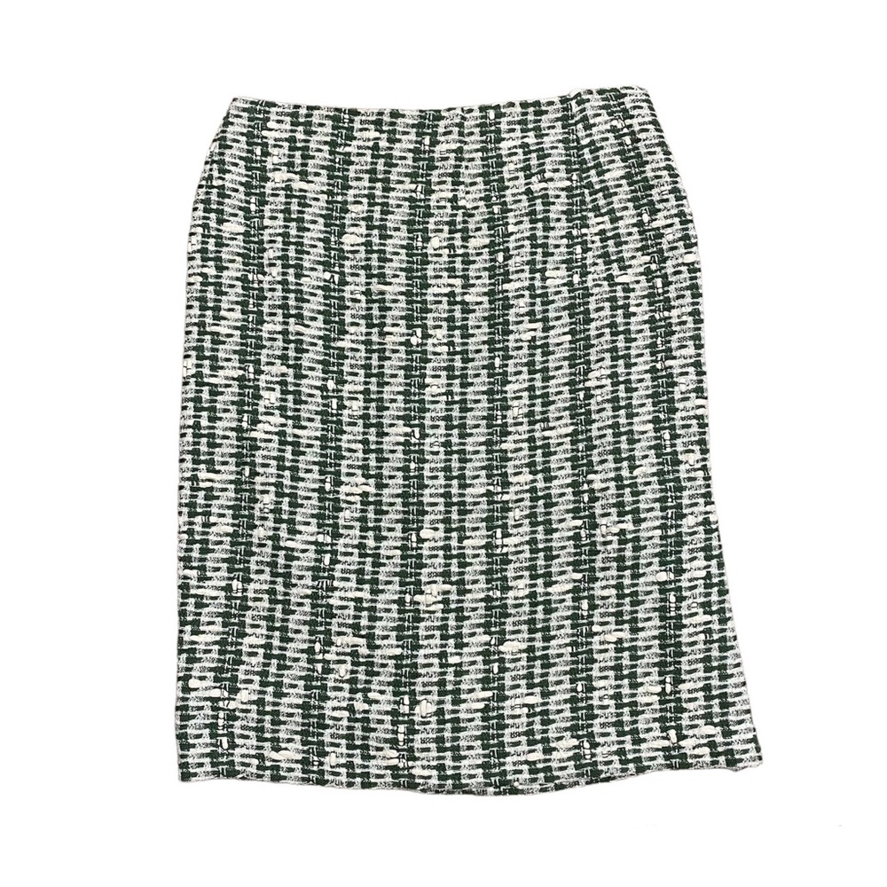Vintage Carolina Herrera Tweed Skirt